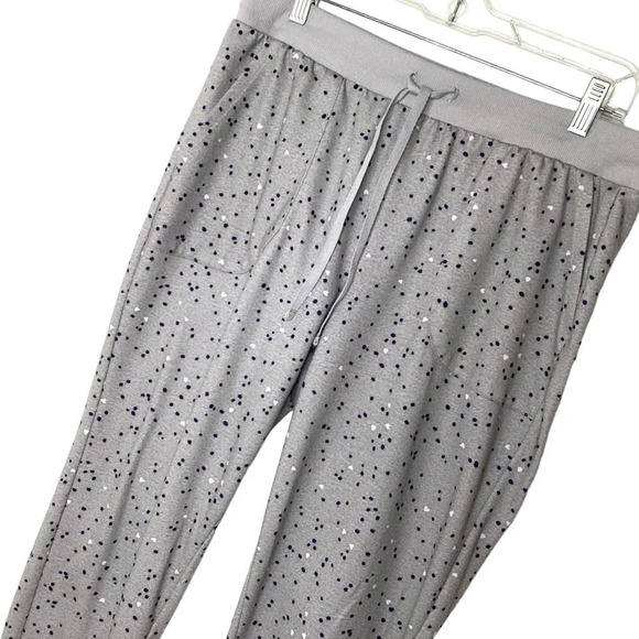 Splendid Pajama Set Women’s Sz M Gray French Terry - Picture 10 of 15